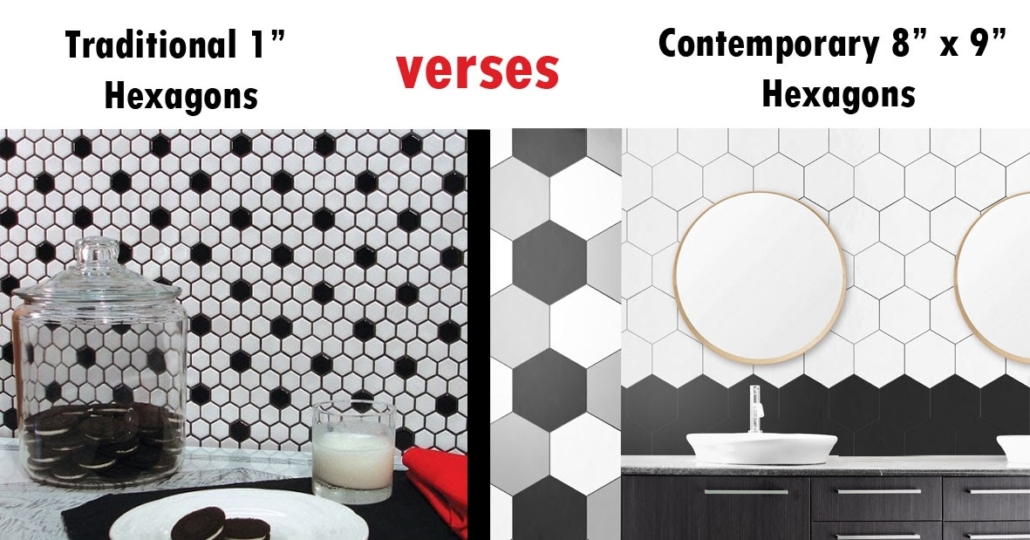 Traditional vs Contemporary Pattern Tile