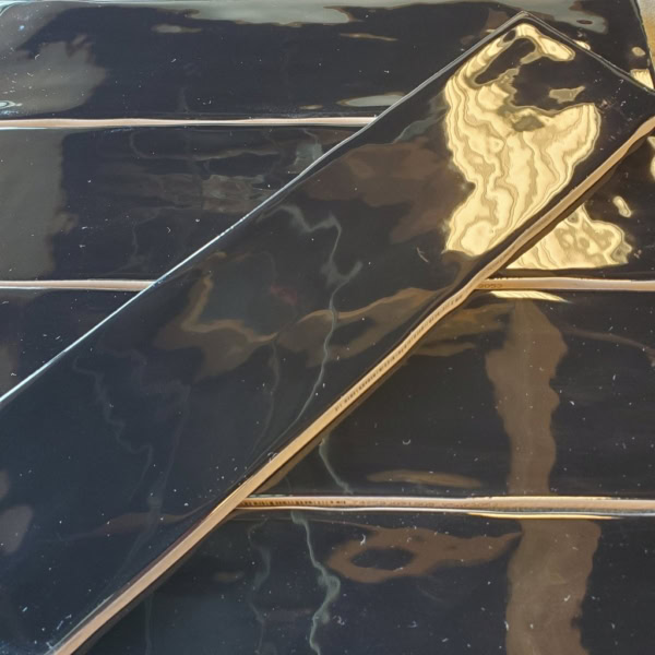 MSI 3X12 Nero Crafted Glossy Wall Tile