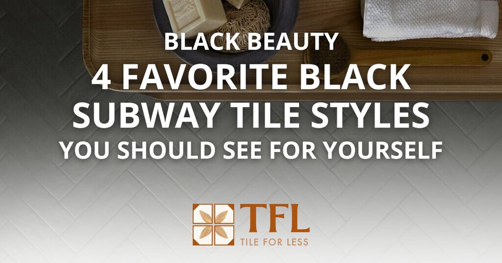 Our Favorite Black Subway Tile Styles Salt Lake City Utah