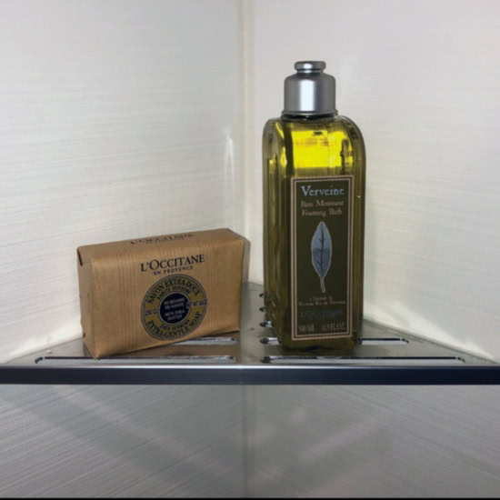 GLP Aluminum Corner Shower Shelves - Image 5