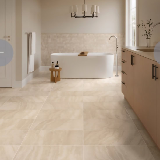 PTB 12x24 Roccia Di Roma Beige Porcelain Tile - Image 2