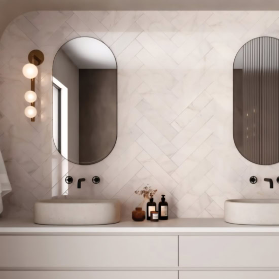 PTB 4x16 Apuano Oro Ceramic Wall Tile