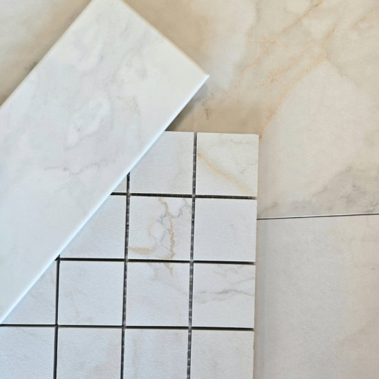 PTB 2x2 Apuano Oro Natural Porcelain Mosaic Tile - Image 3