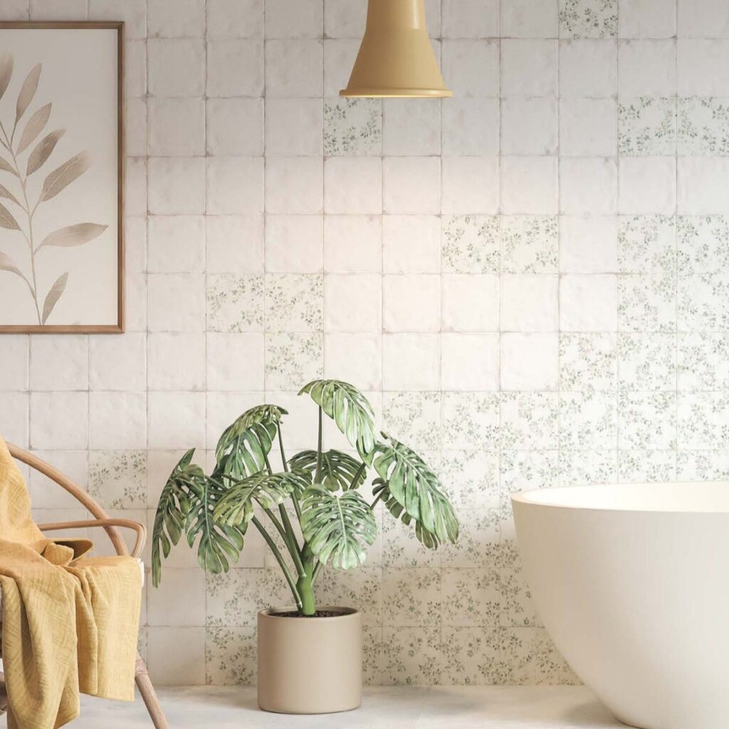 PRD 6x6 Mayolica Bloom Wall Tile - Image 6