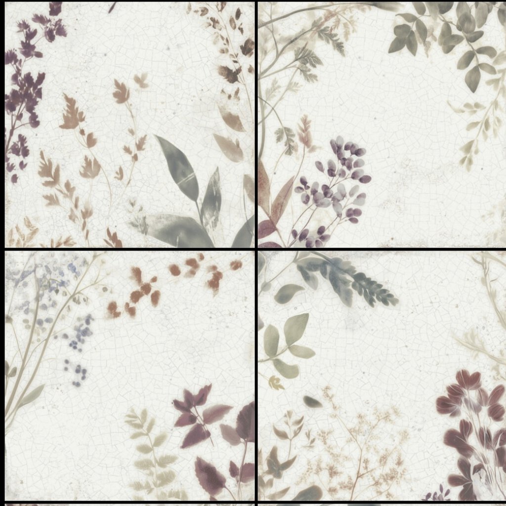 PRD 6x6 Mayolica Forrest Wall Tile