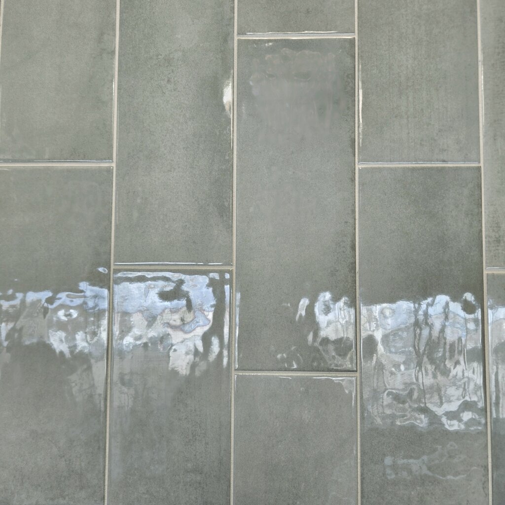 LAU 4x12 Aura Aquamarine Wall Tile - Image 2