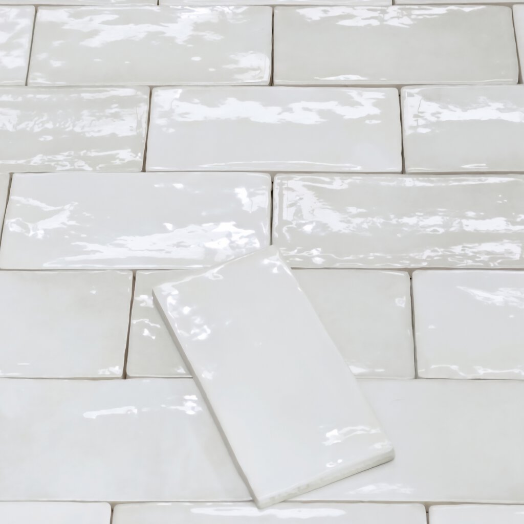 MON 3x6 New Garden White Wall Tile