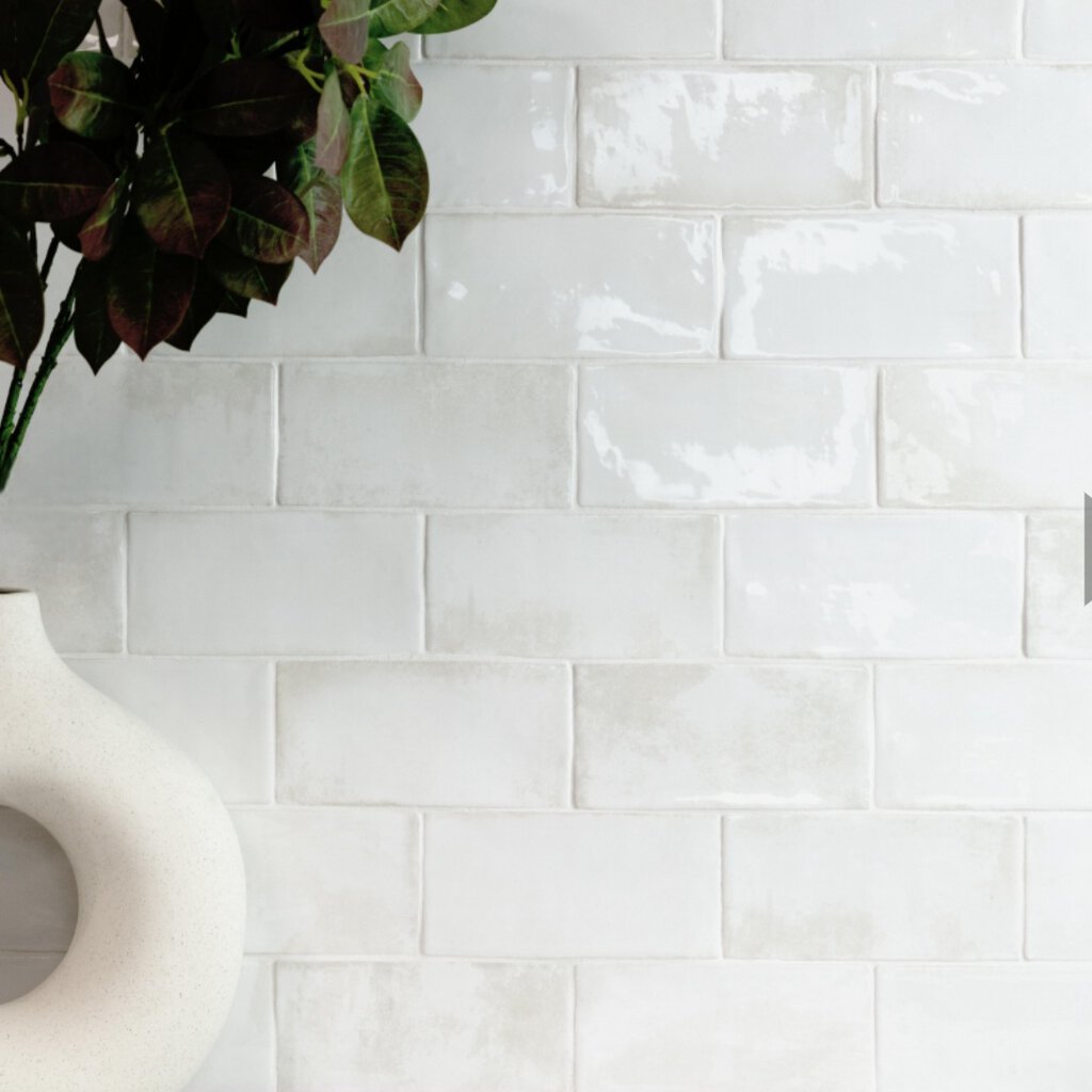 MON 3x6 New Garden White Wall Tile - Image 2