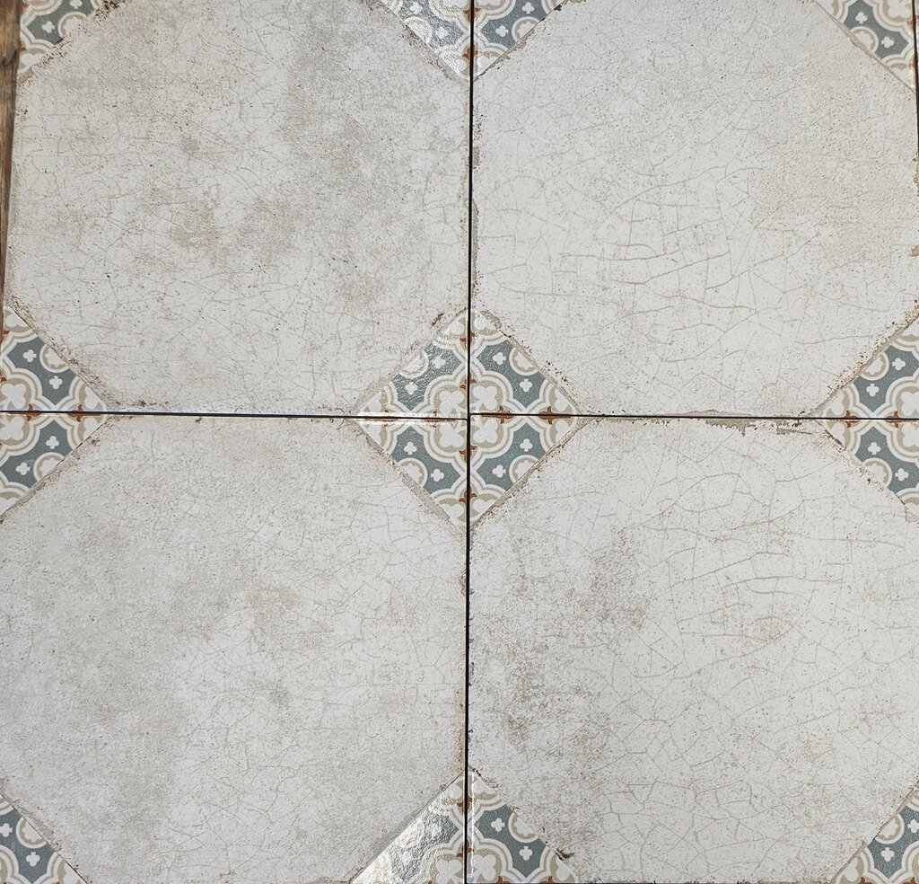 CER9x9 Cezanne Verde Pattern Porcelain Tile - Image 2