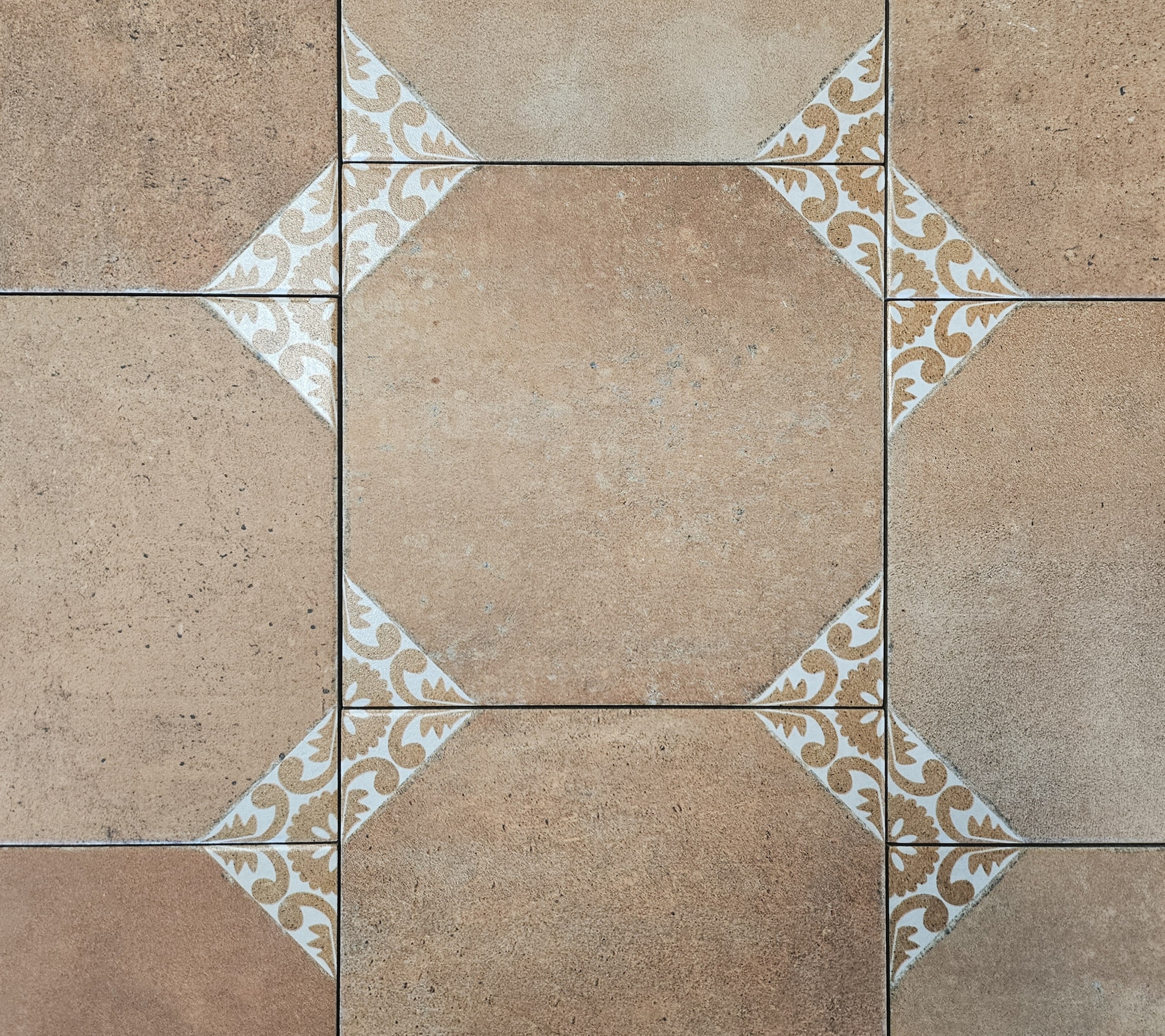CER9x9 Degas Blanco Pattern Porcelain Tile - Image 2
